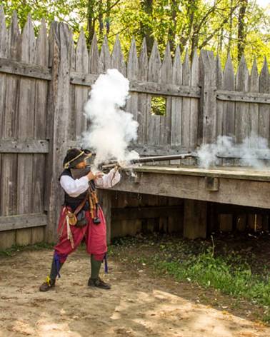 Demo of colonial musket firing.jpg